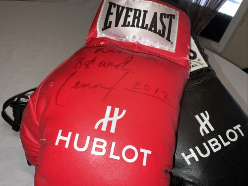 Lennox lewis signed hublot - ,