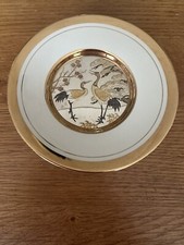 Chokin Plate Cranes Storks 6”