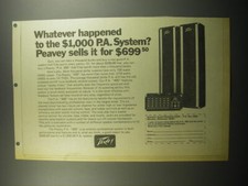 1974 Peavey PA Systems Ad -