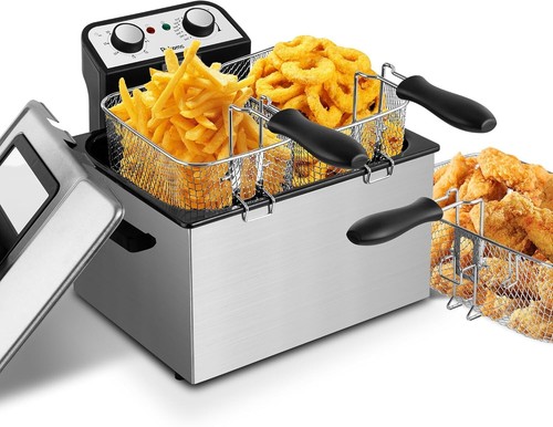 Electric deep fryer - deep, with