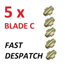 5 x DYNOMEC Blade C McGard type AA RAC TYPE LOCKING WHEEL NUT REMOVAL MADE IN UK