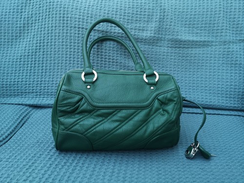 Ladies handbag dents - ladies, green