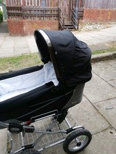 emmaljunga pram, used, very good condition. NO ORIGINAL HOOD!!!