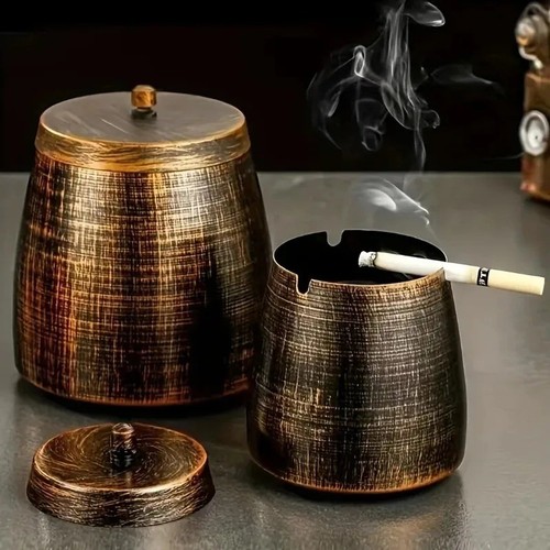 Outdoor ashtray with lid for - outdoor,