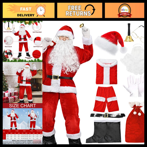 Adult santa costume father - adult,