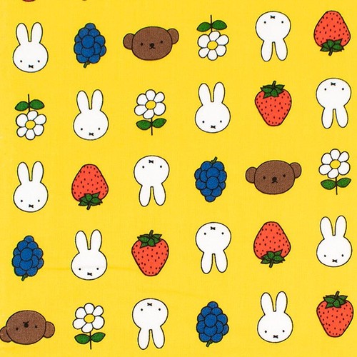 Miffy fruit flower - &, cotton