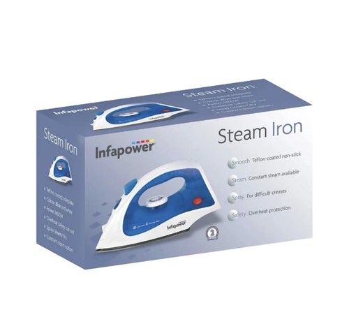 Steam iron 1400w - steam, electric