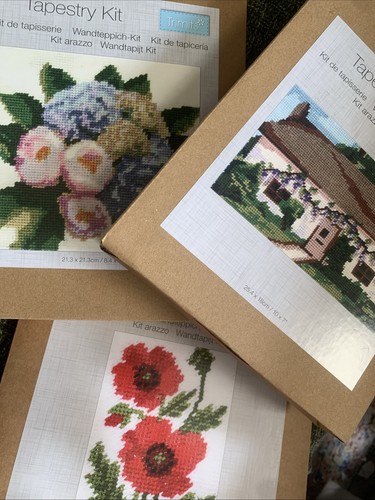 Tapestry half stitch kit - half,