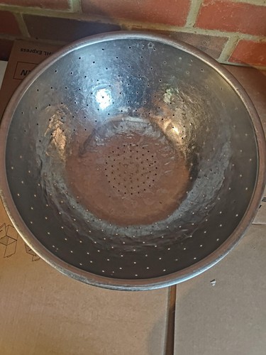 Large stainless steel - large, colander