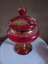 Vintage bohemian ruby - vintage, glass