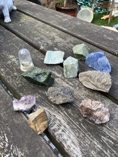 Mineral Rocks & Raw Crystal Collection X 11