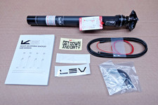 KS Lev Carbon 65mm Dropper Seatpost + Remote 30.9mm / 31.6mm Choice Boxed Gravel