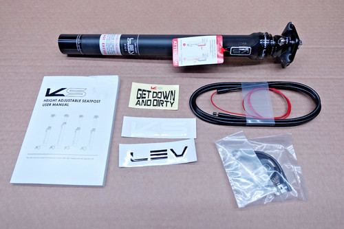 Lev carbon 65mm dropper - ks,
