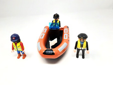 Playmobil 70769 Cargo Ship with Boat - Boat with 3 Figures - Spares or Repairs