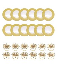 Clear Glass Charger Plate 13"