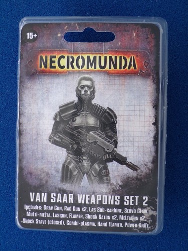 Necromunda van saar weapons - necromunda,