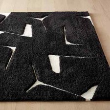 Hand Tufted Wool Rug, Modern