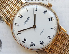 Vintage Sekonda 23 Jewels Men’s Watch 2209 Luch Factory USSR Serviced Working