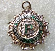 Norwood (London) Paragon Cycling Club Medal Dated 2008