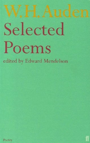 Selected poems auden w - selected, auden,