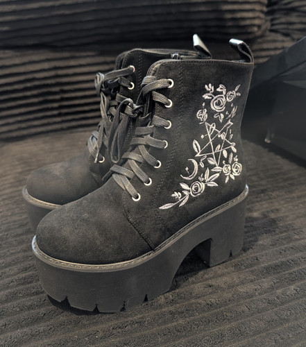 Gothic platform boots eu35 - platform, boots,