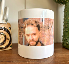 CORONATION STREET David Platt CERAMIC MUG Jack P Shepherd with beard