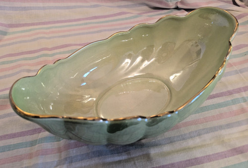 Maling lustreware oval fruit - oval,