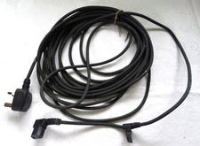 GENUINE USED KIRBY G4 DARK GREY RIBBED POWER CORD APPROX. 9.60 METRES LONG