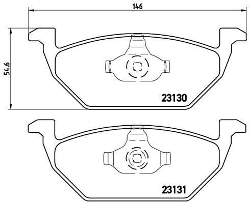 041 brembo brake - brembo, set