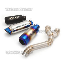 For BMW S1000RR 2010-2014 S1000R 2010-2016 Exhaust System Kit Muffler Link Pipe