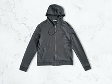 Versace Collection Zip Hoodie Grey Luxury Mens Size Medium