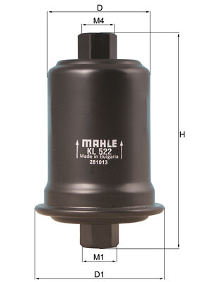 Knecht 522 fuel filter - filter, for