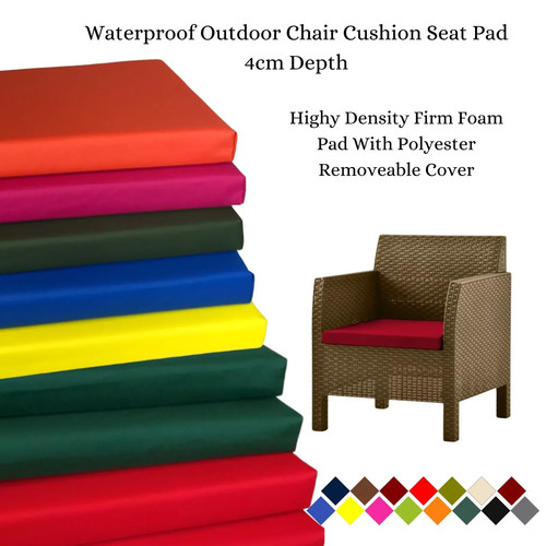 Outdoor chair cushion 4cm seat - outdoor,