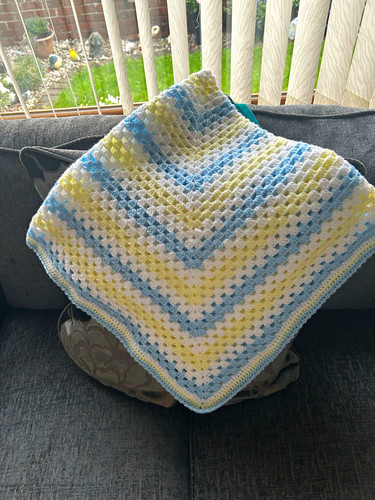Handmade crochet baby cot crib - crochet,