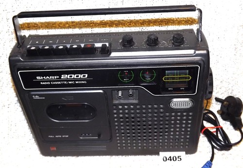 Vintage sharp 2000h radio - vintage,