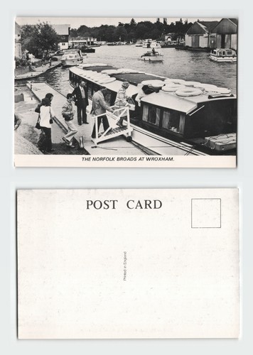 Vintage postcard wroxham - vintage,