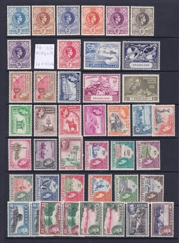 British commonwealth stamps - british,