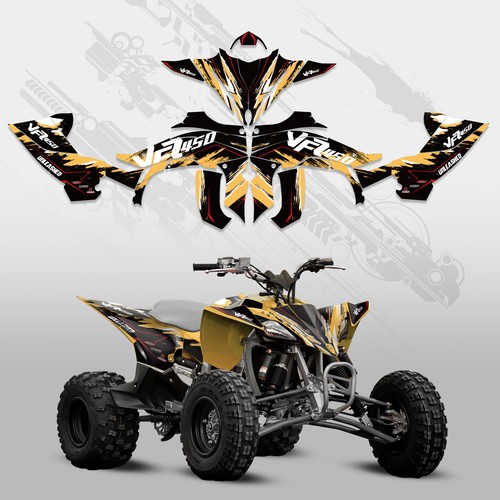 Graphics kit for yamaha yfz - kit,