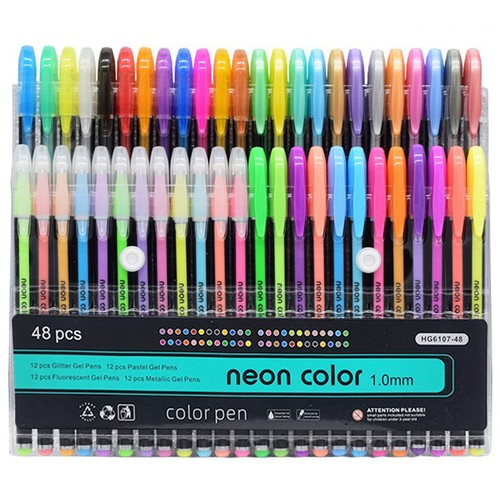 48pcs colours set - colours, pens~art