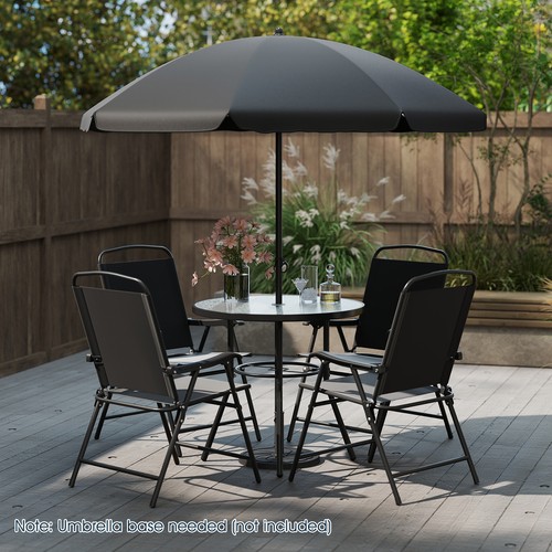 Piece outdoor dining set - 6-piece,