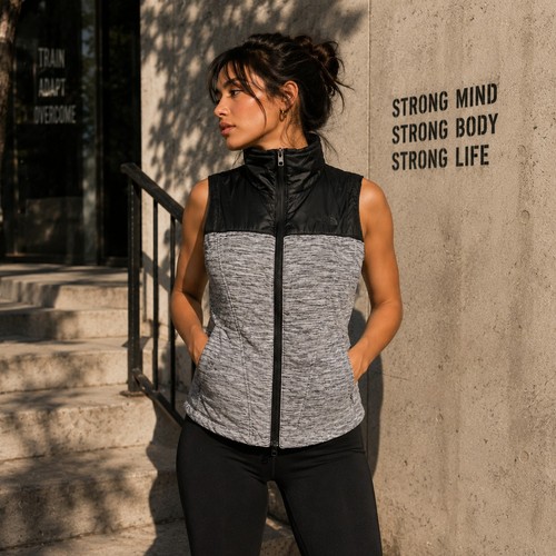 The north face gray black - north,