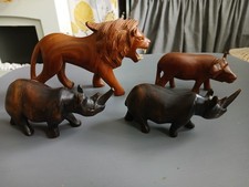 Bundle Of Hand Carved Wooden