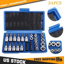 34pcs Torx Star Sockets & Bit