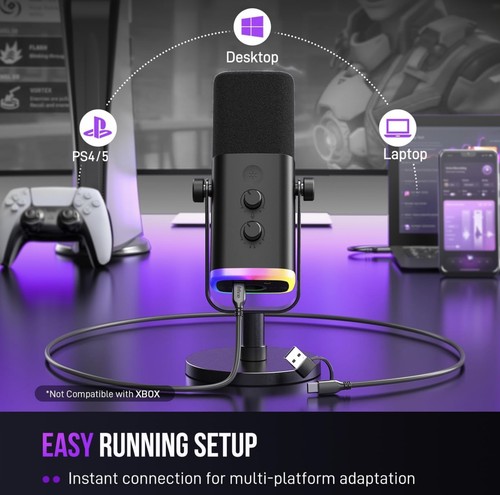 Fifine am8 xlr usb dynamic - am8,