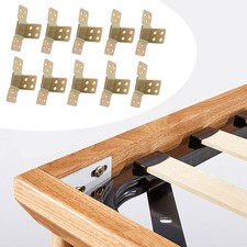 10Pcs Bed Rail Brackets