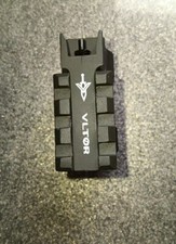 Vltor Flip Up Metal Front Sight With 20mm Rail for M4 M16 AEG- Airsoft