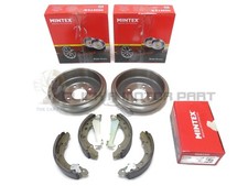 Mintex Rear 2 Brake Drums And