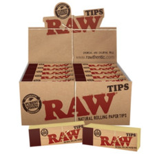 RAW Rolling Paper Smoking Chlorine Free Genuine Roach Roaches Book Filter Tips
