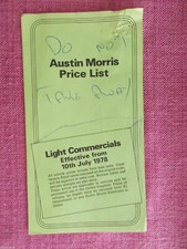 1978 AUSTIN / MORRIS
