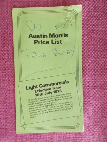 1978 austin morris - 1978,